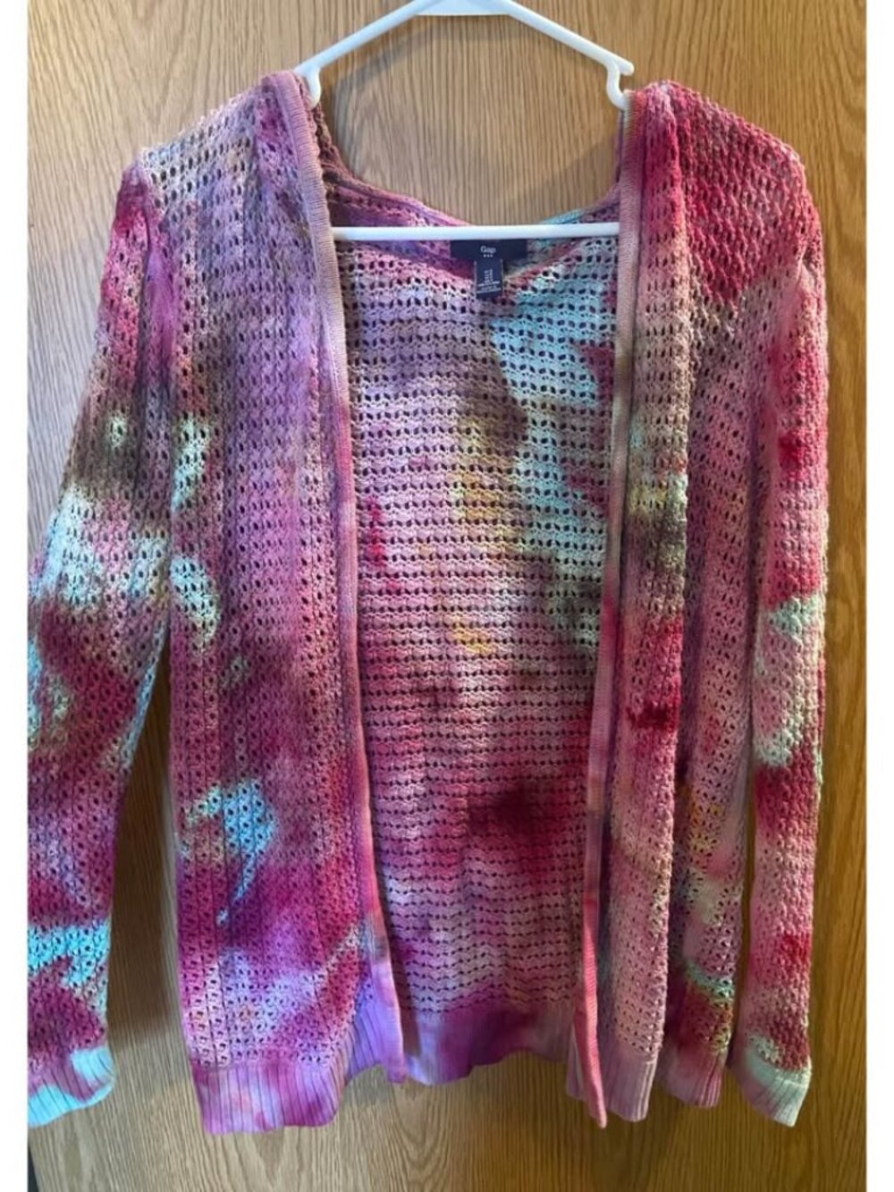 Tie Dye Knit Cardigan